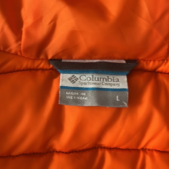 Blue and orange Columbia puffer - Picture 6 of 7